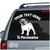 Happy Pug car decals stickers