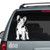 Boston Terrier Puppy car decals stickers