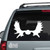 Moose Skull Mount decals stickers