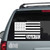 Veteran American Flag decals stickers
