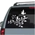 Bird On Tree Branch car window decals stickers