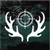 Deer Hunting Deer Antlers With Scope Decals