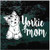Yorkie Mom car window decals stickers