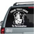 Detailed Border Collie Head car decals stickers