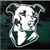 Pitbull Head Profile car window decals stickers