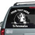 Beagle Puppy Peeking car decals stickers