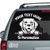Labrador Retriever Peeking car decals stickers