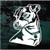 Handsome Jack Russell Terrier car window decals stickers