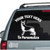Pretty German Shepherd car decals stickers