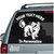 Beautiful Long Haired Chihuahua Car Decals