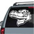 Mean Alligator Head car window decals stickers