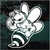 Muscle Bee decals stickers