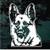 Beautiful German Shepherd Head Decals Beautiful German Shepherd Head Decals