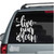 Live Your Dream With Arrow Stickers Live Your Dream With Arrow Stickers