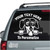 Dachshund Peeking car decals stickers