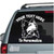 Pretty Shetland Sheepdog Head car decals stickers
