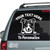 Border Collie Peeking car decals stickers