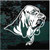 Decorative Bloodhound Portrait Window Decals