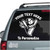 Outlaw Bandit Cowboy car window decals stickers