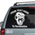 Ferocious Gorilla Head Car Decals