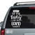 There Is No One Holy Like The Lord 1 Samuel 2:2 Bible Verse car window decals stickers  There Is No One Holy Like The Lord 1 Samuel 2:2 Bible Verse car window decals stickers