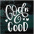 God Is Good With Hearts decals stickers God Is Good With Hearts decals stickers
