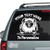 Pekingese Peeking car decals stickers