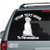 Great Dane Sitting car decals stickers