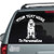 Sitting Bloodhound Car Decals
