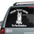 Happy German Shepherd Sitting car decals stickers