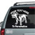 Happy Pitbull car decals stickers