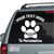 Jeep Paw Print Car Decals