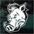 Boar Hog Head decals stickers