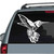Pretty Hummingbird car window decals stickers