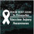 Vaccine Injury Awareness Ribbon Window Decals