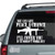 You Can Give Peace A Chance car window decals stickers