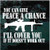 You Can Give Peace A Chance decals stickers