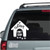 Adopt Don't Shop With Paw Prints car decals stickers