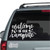 Welcome To Our Campsite Car Decals
