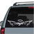 Halo & Angel Wings car window decals stickers