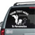 Boy Praying At The Cross With Mom Angel car window decals stickers