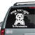 Staffordshire Bull Terrier car decals stickers