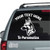Pretty Belgian Malinois car decals stickers