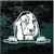 Sweet Basset Hound Peeking car window decals stickers
