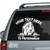 Sweet Basset Hound Peeking car decals stickers
