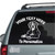 Boxer Down car window decals stickers