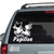 Papillon Agility car decals stickers