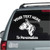 Bull Terrier Head Profile car decals stickers