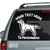 Flat-Coated Retriever Profile Car Decals Flat-Coated Retriever Profile Car Decals