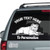 Lazy English Bulldog Car Decals 